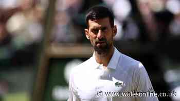 Novak Djokovic booed at Wimbledon as things turn sour on Centre Court