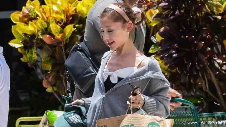 Ariana Grande Stocks Up on Groceries Before Fourth of July Family Celebration in Florida