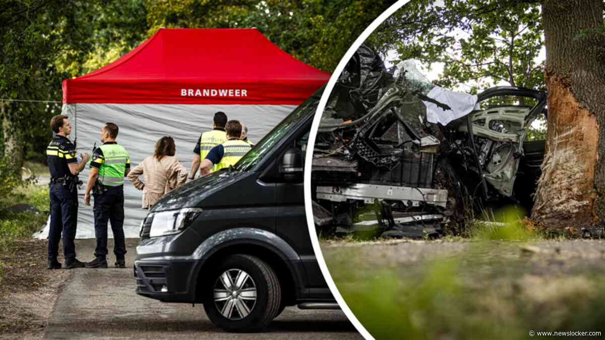 Hulpdiensten onderzoeken dodelijk auto-ongeluk in Heibloem
