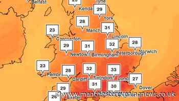 Yellow weather warning issued as temperatures of over 30C to hit UK in third heatwave