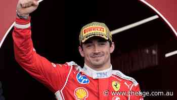 Leclerc wins chaotic British GP after spectacular Verstappen crash