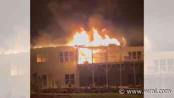 Large fire starts at Lake Gaston home during Fourth of July fireworks