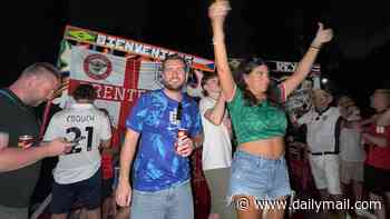 England fans descend on Mexico City ahead of the Three Lions' crunch match with the World Cup co-hosts