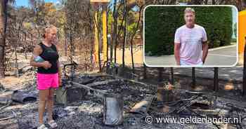 Na Franse bosbrand veranderde caravan Marcel en Sylvia in een zwarte hoop as: ‘Alles is verwoest’