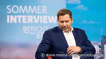 Finanzminister Klingbeil verteidigt höhere Neuverschuldung