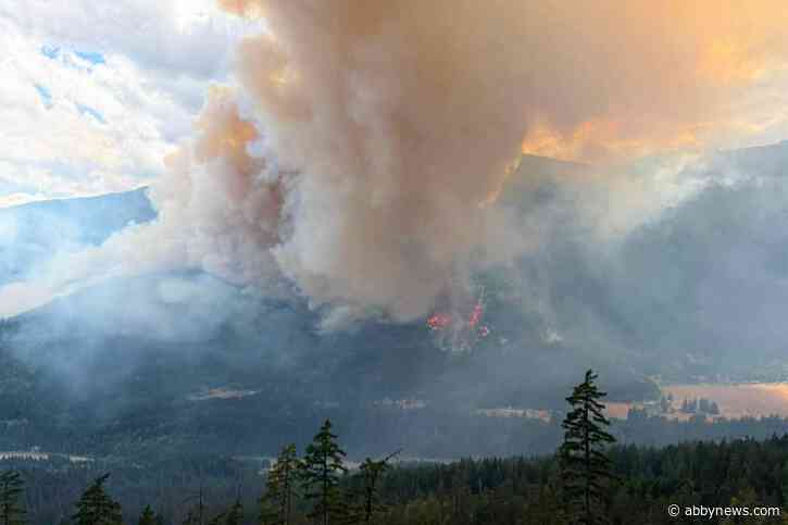 More evacuation orders for Brunswick Creek fire in Fraser Canyon