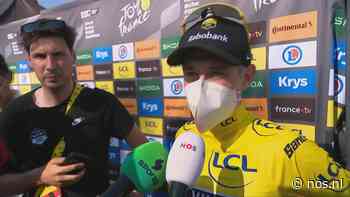 Vingegaard tevreden ondanks UAE-tik: 'Verwachtte sowieso niet deze rit te winnen'