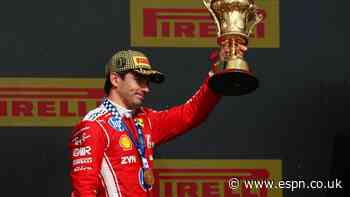 Ferrari's Leclerc wins British GP for first time