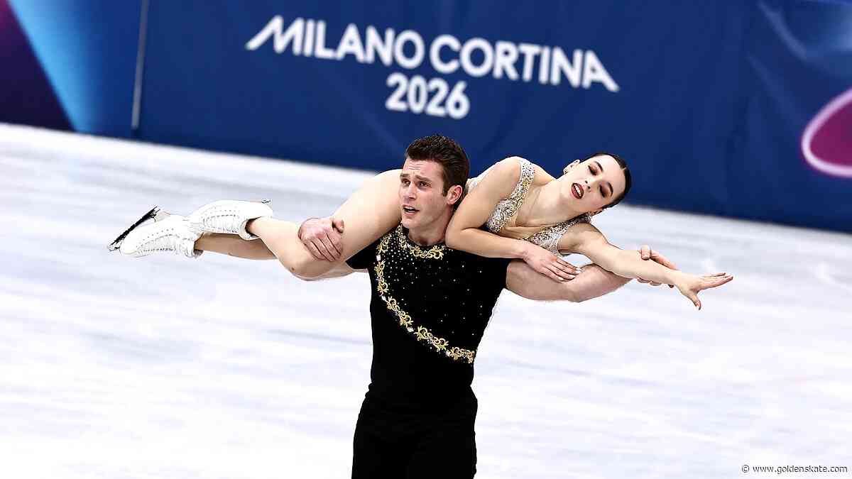 Lia Pereira and Trennt Michaud building on World bronze