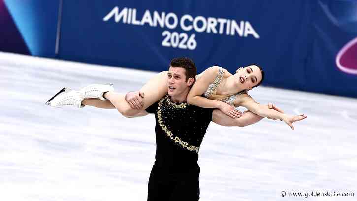 Lia Pereira and Trennt Michaud building on World bronze