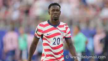 Red-carded USA star WILL be available for World Cup clash... as President Trump hails shock decision