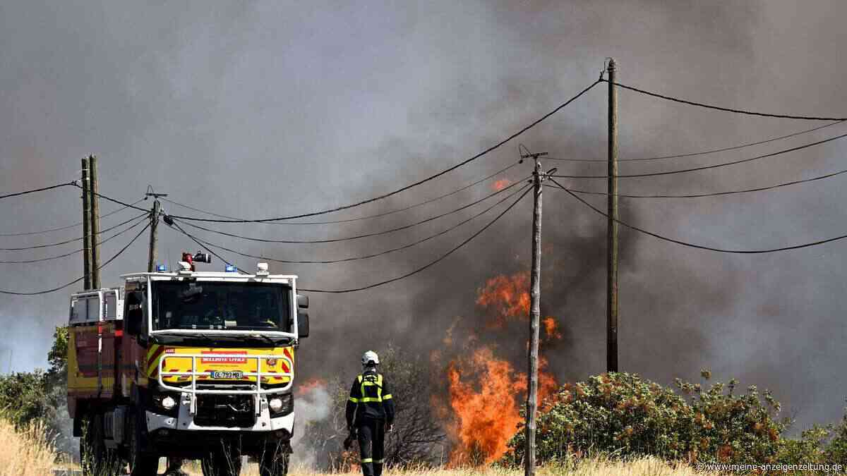 Waldbrand in Südfrankreich: 5.000 Menschen evakuiert