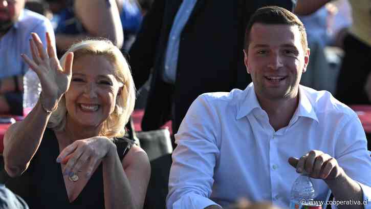 Le Pen apoyará "con fuerza y convicción" a Bardella si la Justicia le impide ser candidata