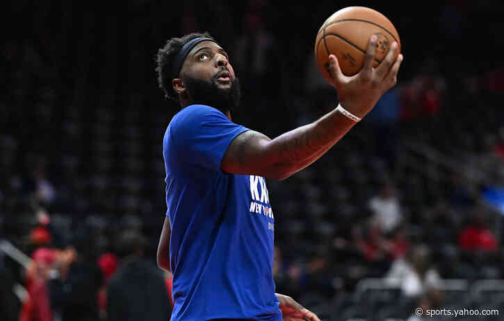 Former Knicks C Mitchell Robinson says knuckle injury before NBA Finals was from hitting 'hand on a truck'