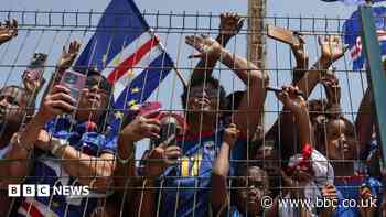 Thousands welcome home Cape Verde players after stunning World Cup run