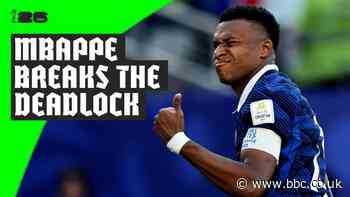 Mbappe coolly fires France into lead from penalty spot