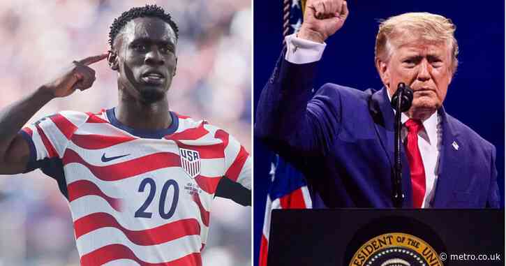 Donald Trump thanks FIFA for controversial Folarin Balogun decision