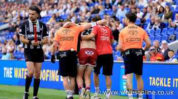 Rugby star collapses during match as game stopped after injury