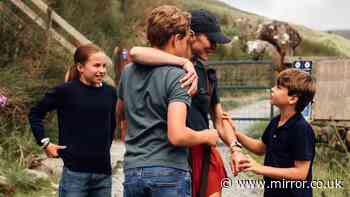 Kate Middleton's emotional reunion with kids after overcoming Three Peaks Challenge
