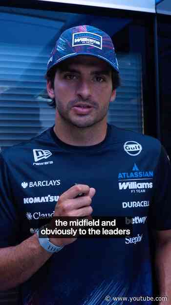 A difficult day for the team 💙 Hear from Carlos after Saturday at Silverstone 🇬🇧 #f1