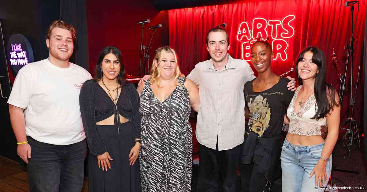 Inside TV star's Liverpool party at city centre bar