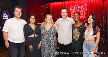 Inside TV star's Liverpool party at city centre bar