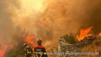 Waldbrand frisst sich über kroatische Urlaubsinsel – Faktor bereitet Feuerwehr Sorge