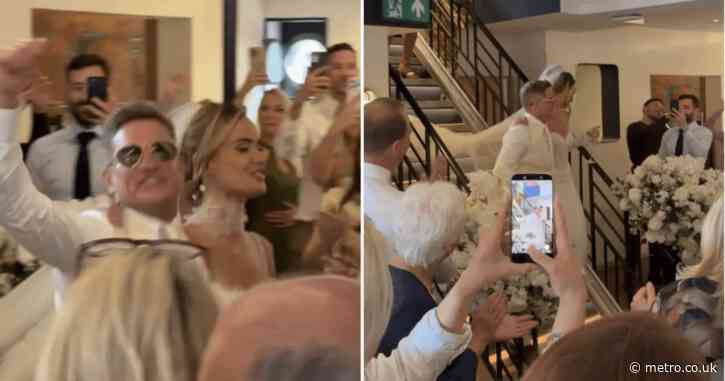 Brookside star Philip Olivier, 46, marries long-term partner and mother of kids, Amy Virtue