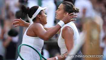 Naomi Osaka klopt nummer 1 van de wereld Aryna Sabalenka en staat voor het eerst in kwartfinales Wimbledon
