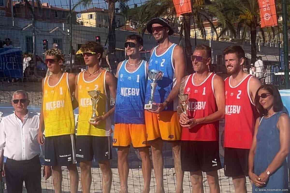Nice Beach Pro Tour : Au bout de l’effort, le sacre pour Olivier Barthélémy et Vincent Simard en beach-volley