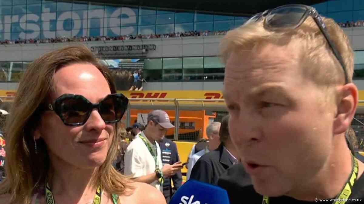 Sir Chris Hoy opens up on touching gesture at British GP after F1 ace reached out