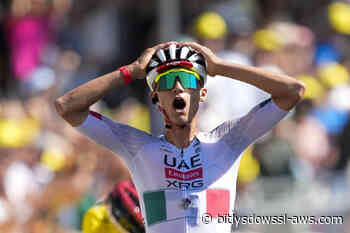 Isaac del Toro ganó la segunda etapa y Vingegaard sigue líder del Tour