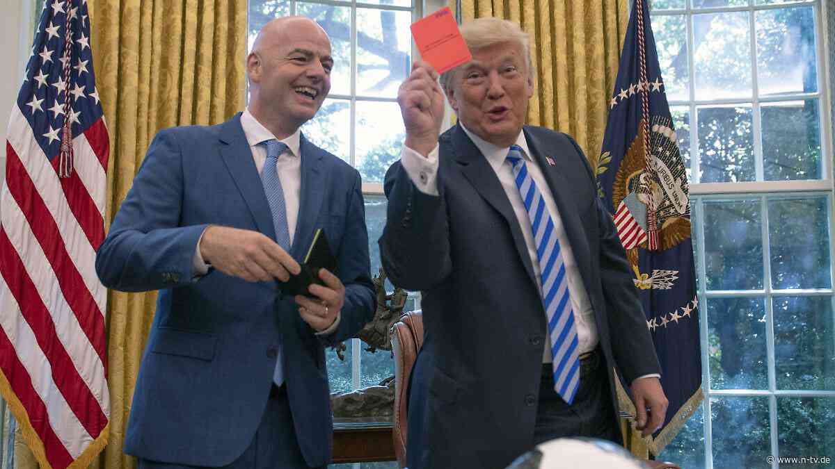 Keine Sperre für US-Star: Infantino und Trump verstecken den Skandal nicht mal