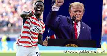 Geen schorsing voor VS-uitblinker na rode kaart, Trump bedankt FIFA voor 'ongedaan maken onrecht'
