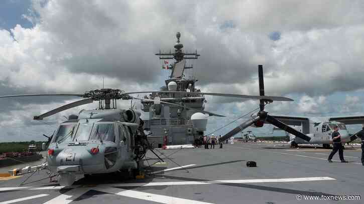 Navy suspends search for sailor who went missing when helicopter went down in Arabian Sea
