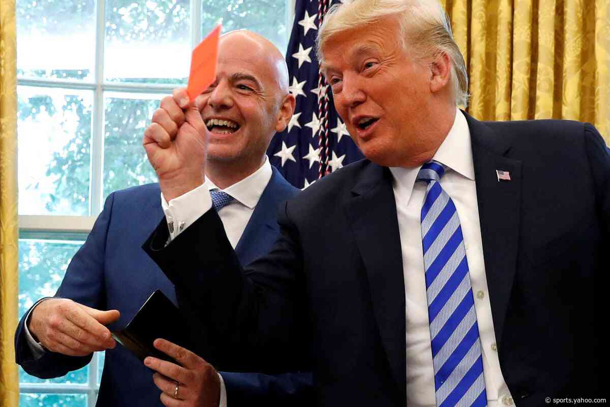Trump finally arrives at World Cup – but Balogun decision shows Fifa hasn’t learned its lesson