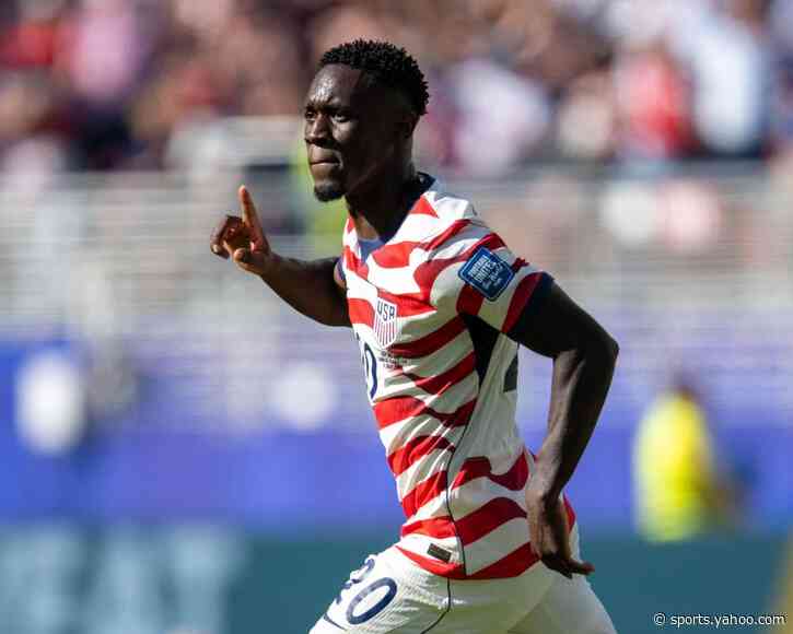 Folarin Balogun available to play for US v Belgium as Trump thanks Fifa for suspending ban