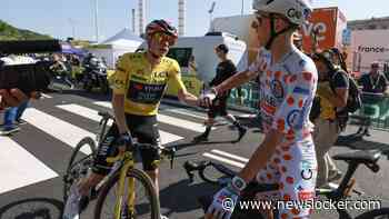 Jonas Vingegaard heeft het geel, maar laat Tadej Pogacar maandag wél zijn tanden zien in de Tour de France?