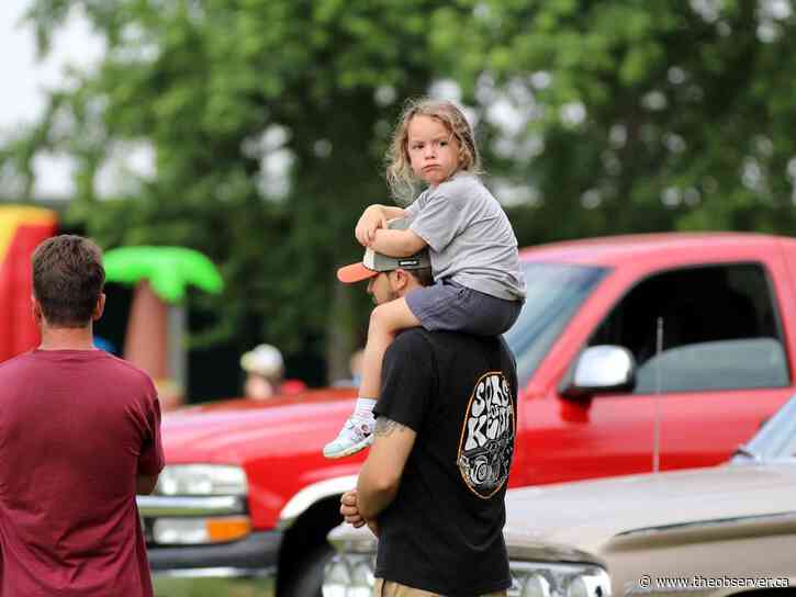 A generation of gears on display in Petrolia