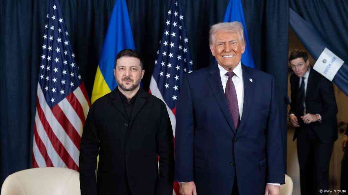"Gefühl der Dringlichkeit": Trump trifft Selenskyj vor Nato-Gipfel