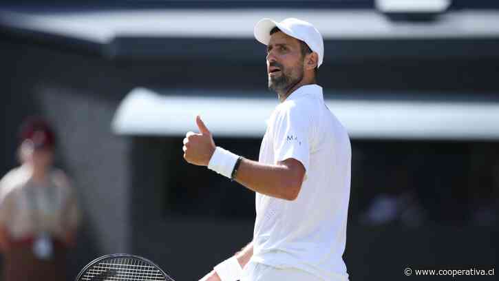 Djokovic pasó a cuartos de Wimbledon y superó el récord ganador de Federer