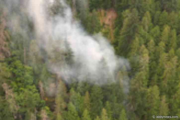 Brunswick Creek fire grows to over 1,200 hectares