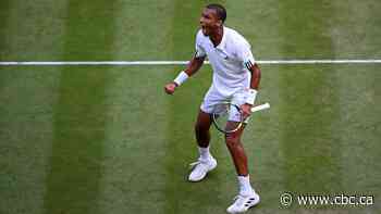 Auger-Aliassime advances to face Djokovic in Wimbledon quarterfinals
