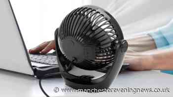 I've found a £17 desk fan to help me 'stay sane' as 30C temperatures predicted
