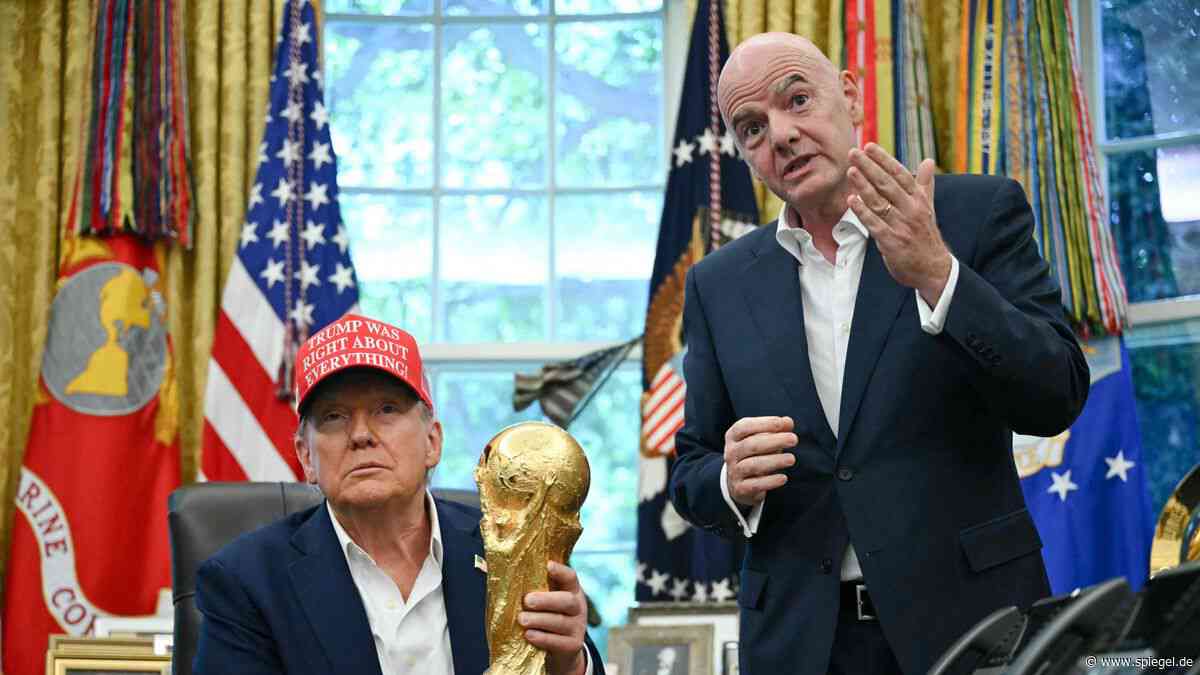 Fußball-WM 2026: Donald Trump rief wegen Rotsperre offenbar bei Gianni Infantino an