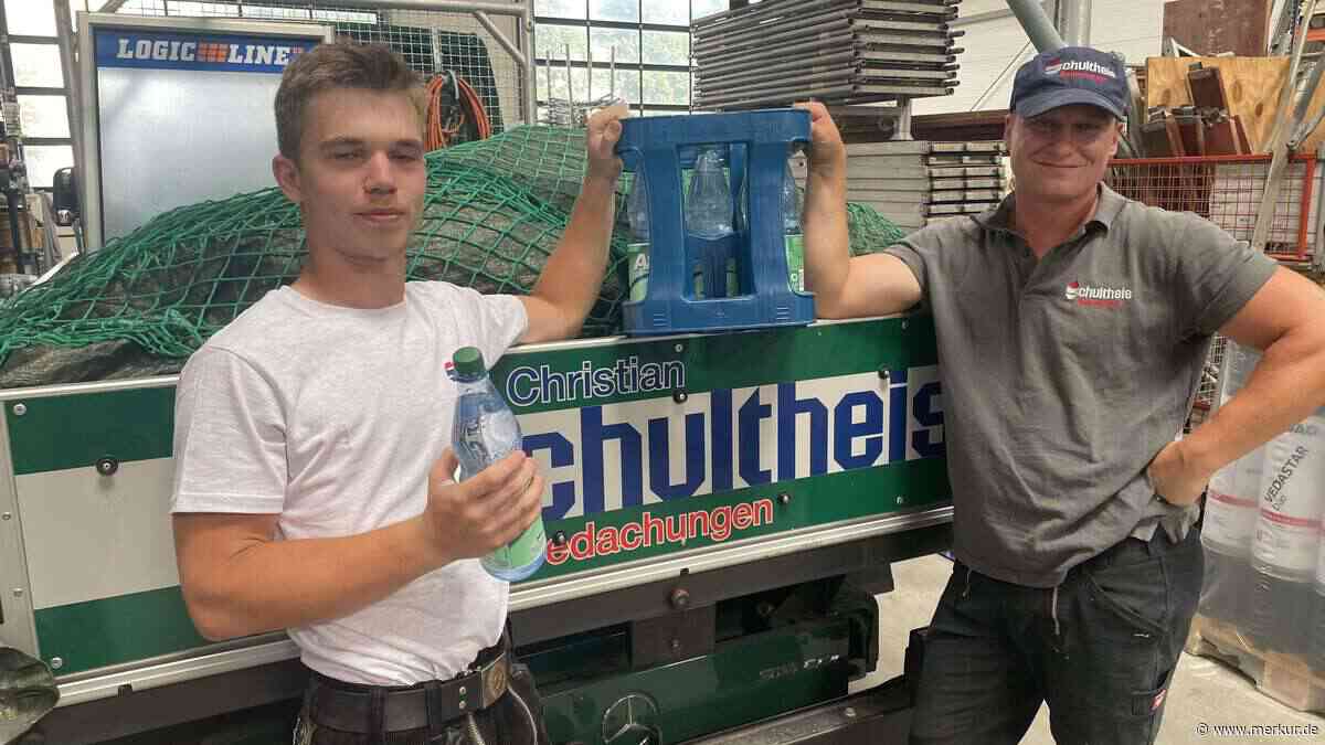 Azubi besteht Dachdecker-Prüfung schon mit 17 Jahren – und bleibt bescheiden