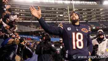 Bears QB Williams gifts Pope autographed jersey