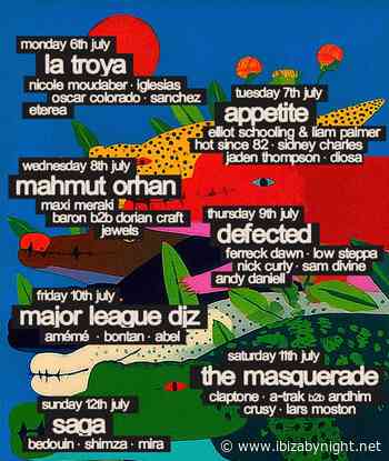 Chinois Ibiza: the weekly program (July 6-12, 2026)!