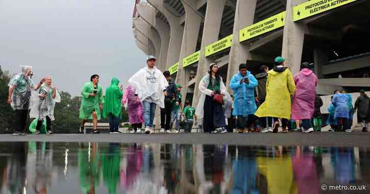 England vs Mexico LIVE: World Cup 2026 latest score and weather delay updates