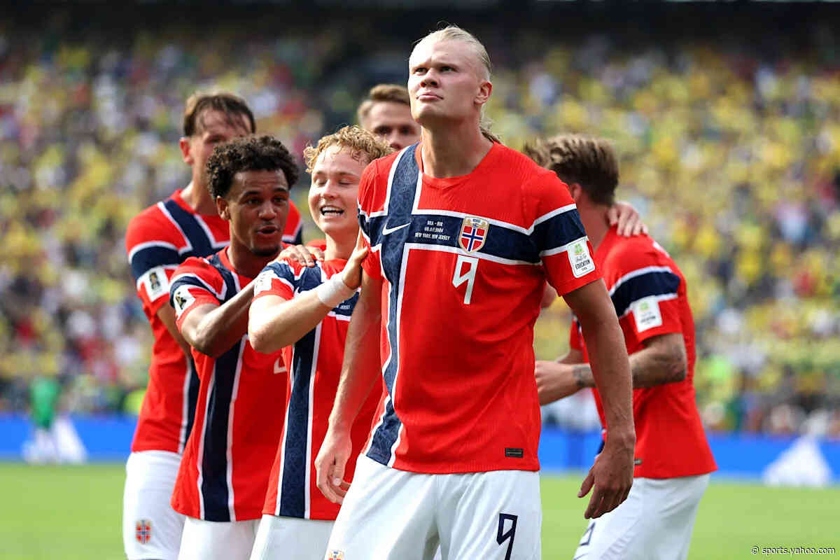 World Cup 2026: Erling Haaland scores twice and Norway shocks Brazil 2-1 to move onto quarterfinals